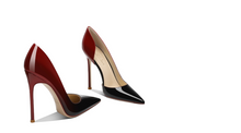 Load image into Gallery viewer, Escarpins Élégants - Side-Open High Heels for Women