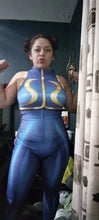 Carregar imagem no visualizador da galeria, Chun-Li Action Hero Unique- Comfortable Superhero Bodysuit- 25 day shipping
