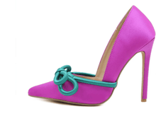 Load image into Gallery viewer, Fraterly Green- midnight Stacked Heel-25 days shipping