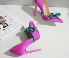Load image into Gallery viewer, Fraterly Green- midnight Stacked Heel-25 days shipping