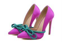 Load image into Gallery viewer, Fraterly Green- midnight Stacked Heel-25 days shipping
