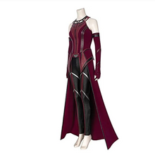 Lade das Bild in den Galerie-Viewer, Scarlet Witch Cosplay Ensemble: Wanda Maximoff's Mystical Attire