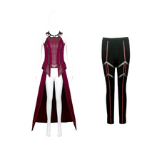 Lade das Bild in den Galerie-Viewer, Scarlet Witch Cosplay Ensemble: Wanda Maximoff's Mystical Attire