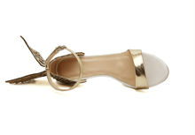 Load image into Gallery viewer, Sleek Toe Pumps Female Stiletto High Heels Butterfly Wings