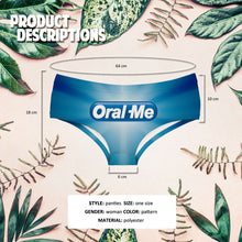 Load image into Gallery viewer, Womens- Sexy Comfortable Cute Blue Funny womens lingerie