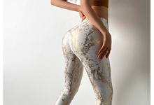 Lade das Bild in den Galerie-Viewer, Snake Print Tight Yoga Leggings High Waist Pant For Women Elastic Leggings
