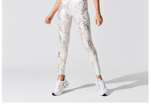 Lade das Bild in den Galerie-Viewer, Snake Print Tight Yoga Leggings High Waist Pant For Women Elastic Leggings