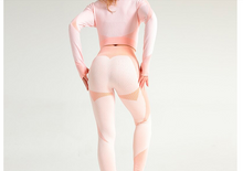 Lade das Bild in den Galerie-Viewer, Pink Pleasure Seamless Yoga Sport Gym Wear Running Clothing-25 days shipping