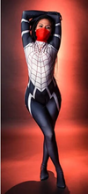 गैलरी व्यूवर में इमेज लोड करें, Cindy Moon Spiderwomen Animated Women Jumpsuits SPANDEX- 25 day shipping
