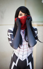 Lade das Bild in den Galerie-Viewer, Cindy Moon Spiderwomen Animated Women Jumpsuits SPANDEX- 25 day shipping
