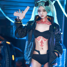 Load image into Gallery viewer, Rebecca Edgerunners Costume Anime Cyberpunk Party Suit- 17 DAY SHIPPING
