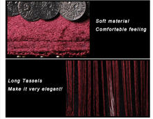 Cargar imagen en el visor de la galería, Tribal Belt - Red Tassel Design belt- Fringe Tassel Belt - 23 day shipping
