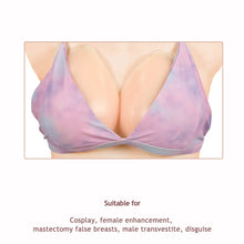 Lade das Bild in den Galerie-Viewer, Breasts Inserts-Silicone Adhesive Size A Invisible Reusable Skin - 25 day shipping
