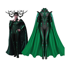 Carregar imagem no visualizador da galeria, Ragnarok Supervillain Hela Cosplay Costume- 25 day shipping
