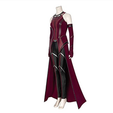 Charger l&#39;image dans la galerie, Scarlet Witch Cosplay Ensemble: Wanda Maximoff&#39;s Mystical Attire
