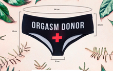Cargar imagen en el visor de la galería, Donor- funny print comfortable underwear donor, best sports underwear-25 days shipping
