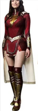 Load image into Gallery viewer, Fury of Gods- Female Shazam Costume Movie Superhero - 25 day shipping

