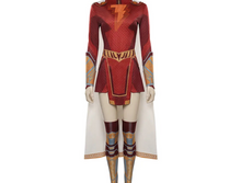 Cargar imagen en el visor de la galería, Fury of Gods- Female Shazam Costume Movie Superhero - 25 day shipping
