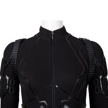 Cargar imagen en el visor de la galería, Black Widow Authentic Costume Widow Outfit Jumpsuit- 25 Day Shipping
