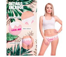 गैलरी व्यूवर में इमेज लोड करें, Pink Creamy comfortable women&#39;s nylon panties
