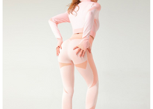 गैलरी व्यूवर में इमेज लोड करें, Pink Pleasure Seamless Yoga Sport Gym Wear Running Clothing
