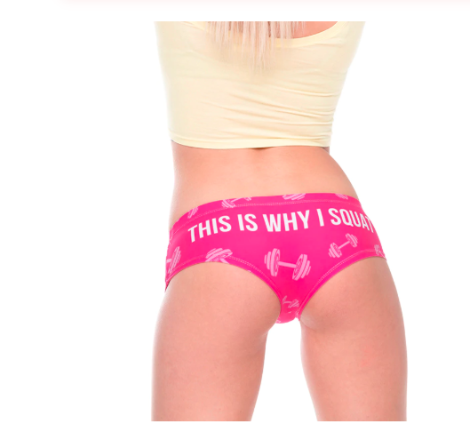 This is Why I work out! Buttocks fit underwear funny